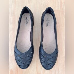 Clarks Gracelin Maze, a ballet-style flat from the "Collection by Clarks" line.